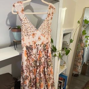 Free People Floral Midi Dress | Love You Midi Dress